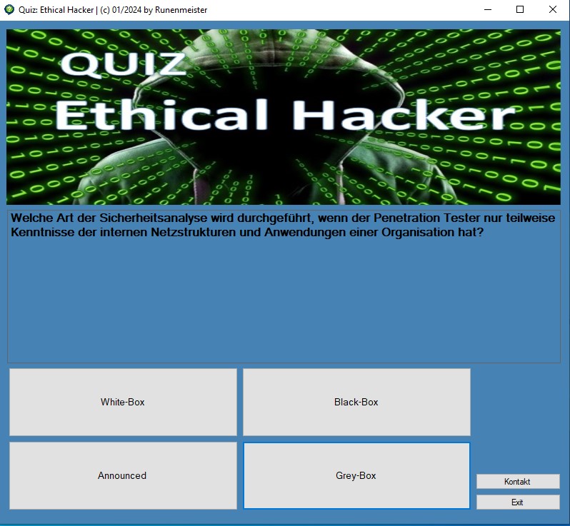 Quiz Ethical Hacker
